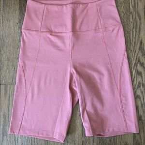 Girlfriend Collective Biker Shorts Plum Pink